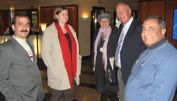 Dolmetschen fuer jordanische Delegation Hauptbahnhof Leipzig