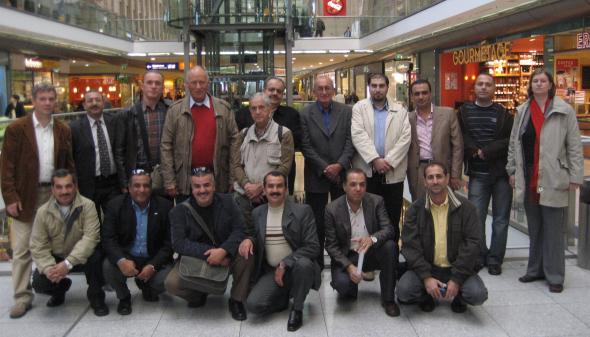 Dolmetschen fuer jordanische Delegation Hauptbahnhof Leipzig