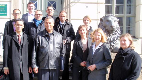 Delegation tunesischer Hochschulvertreter an der MLU Halle und der Universitaet Leipzig