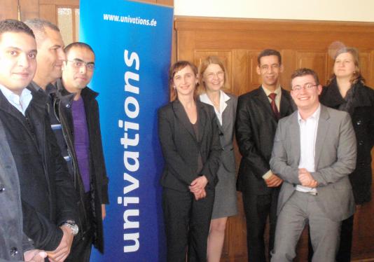 Delegation tunesischer Hochschulvertreter an der MLU Halle und der Universitaet Leipzig